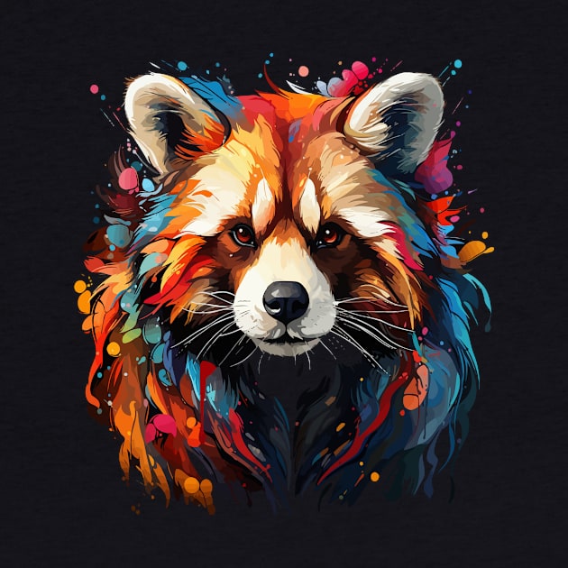 Red Panda Rainbow by JH Mart